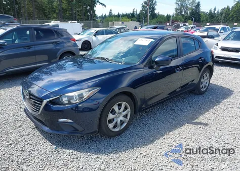2015 Mazda Mazda3 I Sport from USA, damaged, VIN JM1BM1K75F1265299